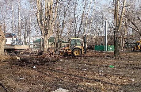 В Каменке приступили к работам по обновлению сквера тружеников тыла В Каменке приступили к работам по обновлению сквера тружеников тыла